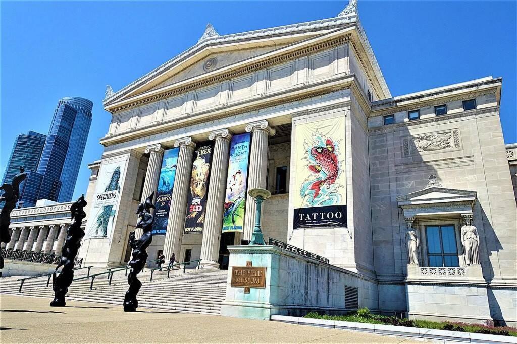 Modern 2Br In South Loop Near Soldier Field, Grant Park, Downtown, & Lakefront Trail シカゴ エクステリア 写真